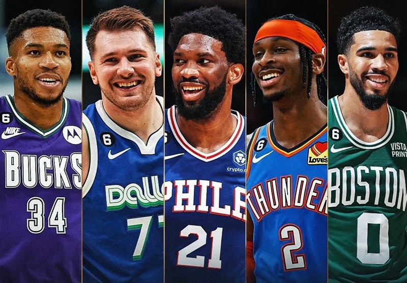تیم‌ رویایی فصل جاری NBA معرفی شد