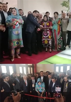  غرفه تاجیکستان مهمان ویژه نمایشگاه کتاب افتتاح شد 