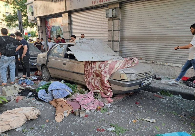 انفجار در خیابان سهروردی/ 4 نفر مصدوم شدند