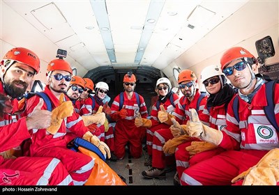 مانور امداد و نجات - فرودگاه سپهر
