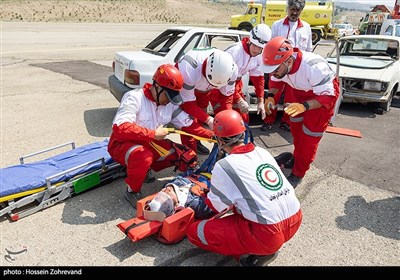 مانور امداد و نجات - فرودگاه سپهر