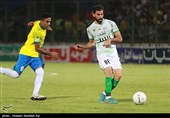 دیدار تیم های فوتبال نفت آبادان  و ذوب آهن