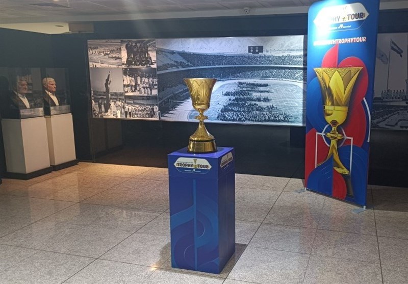 رونمایی از کاپ جام جهانی بسکتبال در موزه ملی المپیک 2