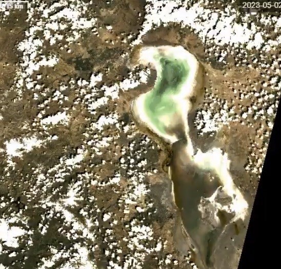 احیای دریاچه ارومیه , سازمان فضایی ایران , 