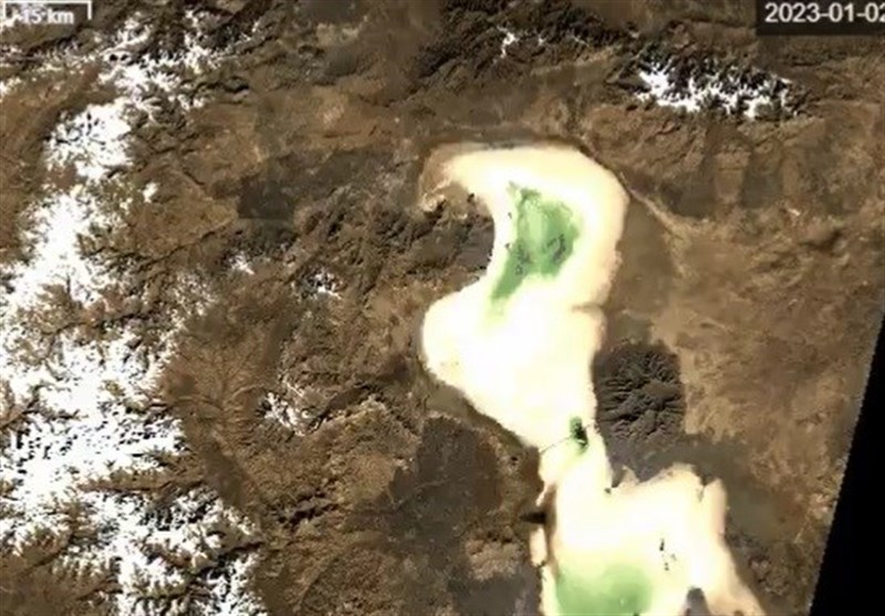 خبر خوش سازمان فضایی ایران از احیای دریاچه ارومیه