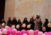 700 دانش‌آموز قزوینی روز دختر را جشن گرفتند + تصویر