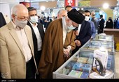 Ayatollah Khamenei Visits Int’l Book Fair in Tehran
