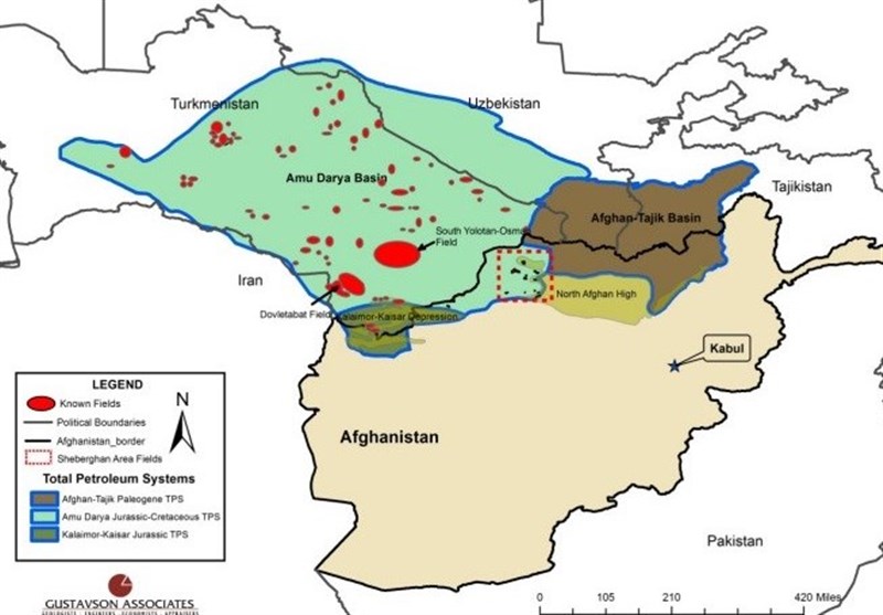 افغانستان برخی از میدان‌های نفتی و گازی را به مزایده می‌گذارد