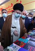 بازدید رهبر انقلاب اسلامی از نمایشگاه کتاب تهران