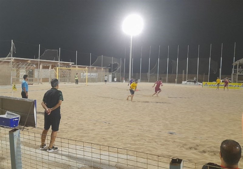 لیگ برتر فوتبال ساحلی/ پیروزی پارس جنوبی مقابل شاهین خزر رودسر