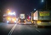 اعتراض رانندگان کامیون در دانمارک به قوانین جدید