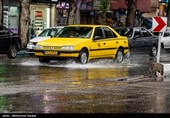 باران، تگرگ و گردوخاک آسمان‌ قزوین را فرامی‌گیرد