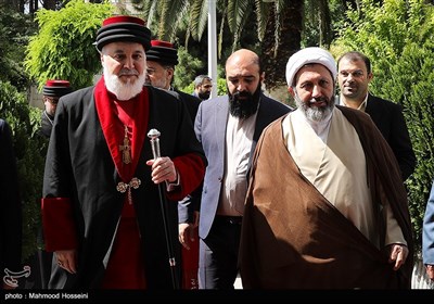 دیدار رهبر آشوریان جهان با رئیس مجلس شورای اسلامی