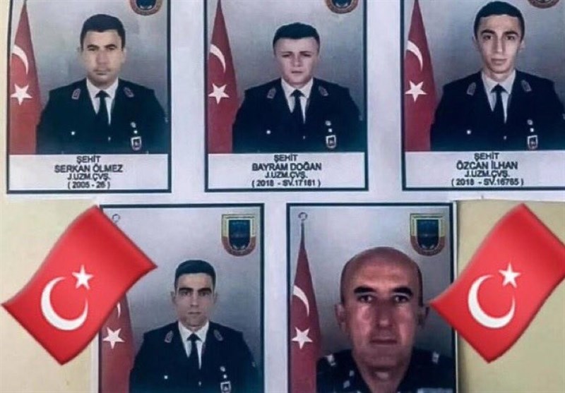 وزارت دفاع ترکیه از کشته شدن 5 نیروی خود خبر داد