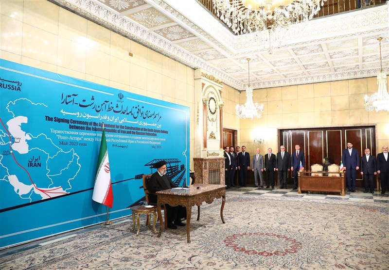 Iran, Russia Sign Deal on Major Railroad Project - Economy news - Tasnim News Agency | Tasnim News Agency