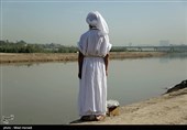 غسل تعمید کودکان مندایی در اهواز