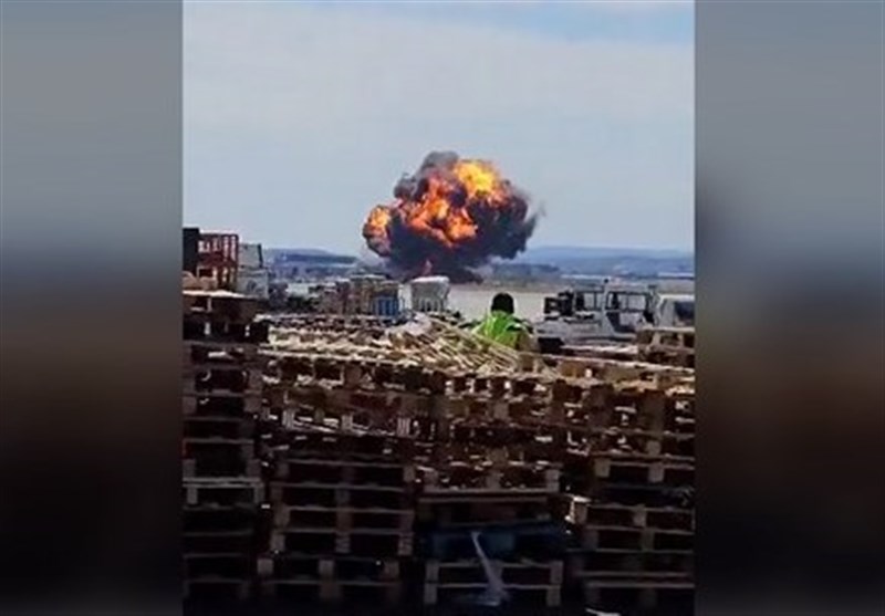 US-Made Fighter Jet Crashes during Military Exhibition in Spain (+Video)