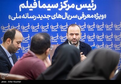 نشست خبری مهدی نقویان رئیس سیمافیلم