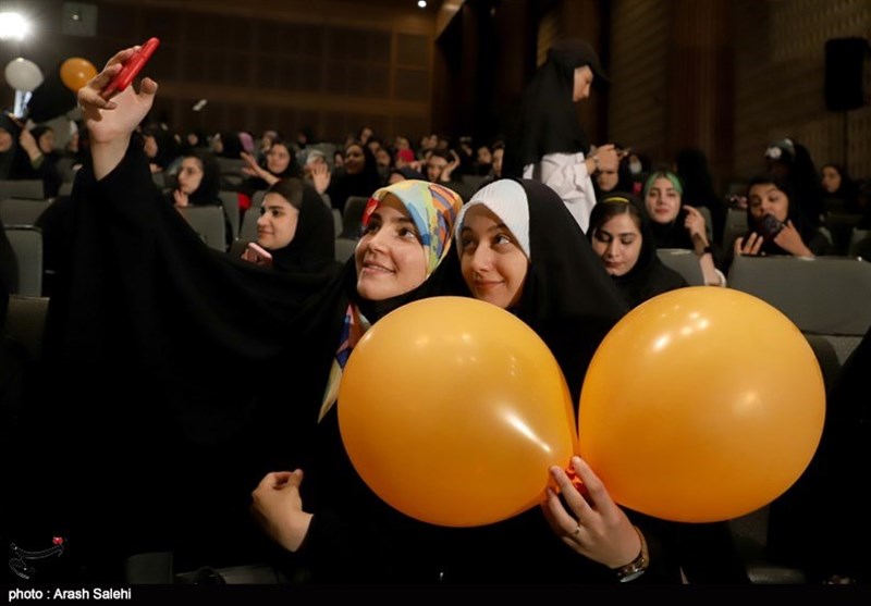 جشن روز دختر در دانشگاه امام‌خمینی قزوین + تصاویر