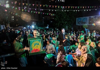 جشن دهه کرامت در محله ازگل