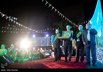 جشن دهه کرامت در محله ازگل