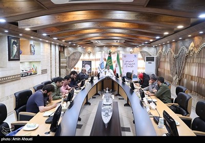 نشست خبری جانشین صنایع دریایی وزارت دفاع