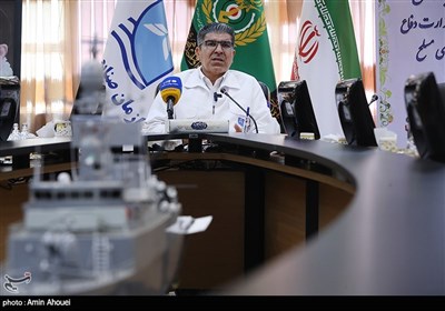 نشست خبری جانشین صنایع دریایی وزارت دفاع