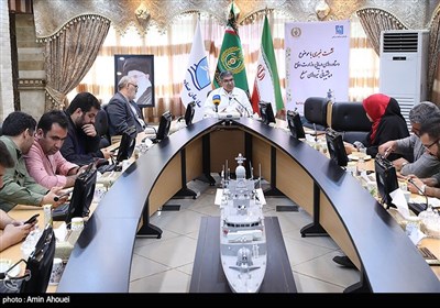 نشست خبری جانشین صنایع دریایی وزارت دفاع