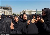 تشییع  شهدای حمله تروریستی سراوان در مشهد