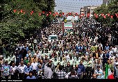 تشییع  شهدای حمله تروریستی سراوان در مشهد