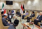دیدار روسای سازمان‌های اسلامی اندونزی با رئیس جمهور در جاکارتا