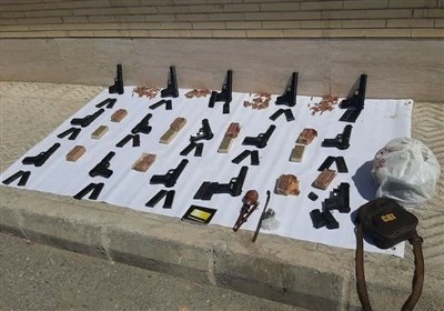 انهدام باند قاچاق سلاح و مهمات در جنوب استان کرمان/ کشف 14 قبضه سلاح جنگی