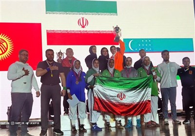  قهرمانی تیم کشتی آلیش بانوان ایران در مسابقات آزاد آسیا 