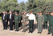 صبحگاه مشترک نیرو‌های مسلح استان فارس ‌برگزار شد‌