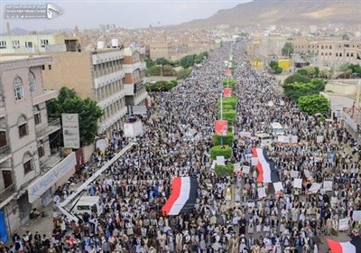  مشارکت گسترده مردم یمن در راهپیمایی "فریاد علیه مستکبران" 