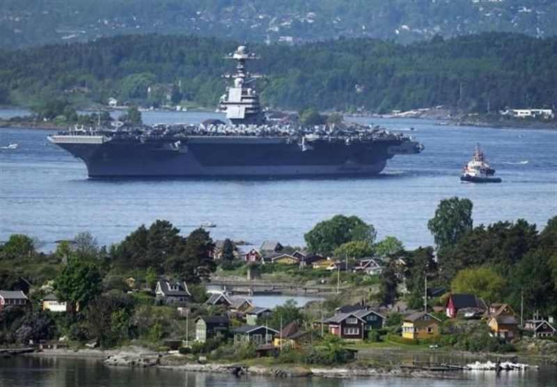 US Aircraft Carrier Arrives in NATO Member Norway, to Take Part in Drills