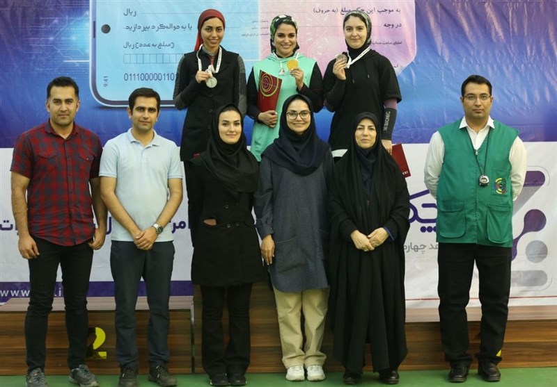 مسابقات آزاد تفنگ بانوان| خدمتی، سلیمانی و علی‌پور قهرمان شدند