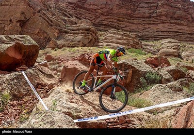 مسابقه دوچرخه سواری کوهستان جام ارس- عکس خبری تسنیم