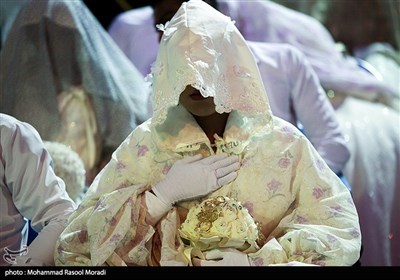 مراسم ازدواج 88 زوج در ایام دهه کرامت شهرستان رودان