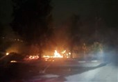 آتش سوزی در یکی از پایگاه‌های نظامی ارتش رژیم صهیونیستی
