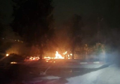 آتش سوزی در یکی از پایگاه‌های نظامی ارتش رژیم صهیونیستی