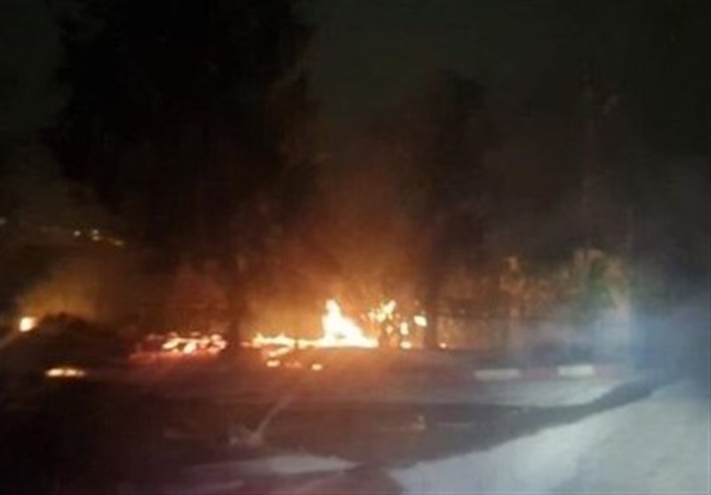 آتش‌سوزی گسترده سوله 5 هزار متری در گویم/ اعزام 11 ایستگاه عملیاتی به محل حادثه