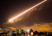 الدفاعات الجویة تتصدى لأهداف معادیة فی سماء العاصمة دمشق ومحیطها