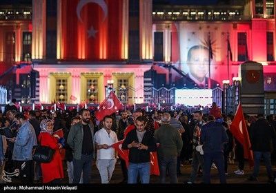شادی مردم با پیروزی اردوغان در انتخابات ریاست جمهوری ترکیه