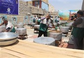 پخت و توزیع 58 هزار پرس غذا در ایام دهه برکت در استان بوشهر+ تصویر
