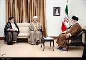 دیدار سلطان عمان و هیأت همراه با رهبر معظم انقلاب اسلامی