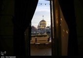 حال و هوای حرم مطهر رضوی در آستانه میلاد امام رضا (ع)