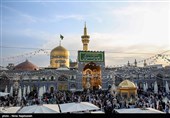 حال و هوای حرم مطهر رضوی در آستانه میلاد امام رضا (ع)