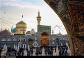 حال و هوای حرم مطهر رضوی در آستانه میلاد امام رضا (ع)