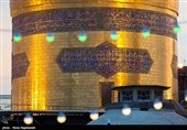 حال و هوای حرم مطهر رضوی در آستانه میلاد امام رضا (ع)